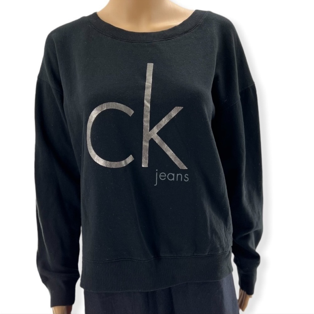 Calvin Klein Jeans Black Sweatshirt Size L